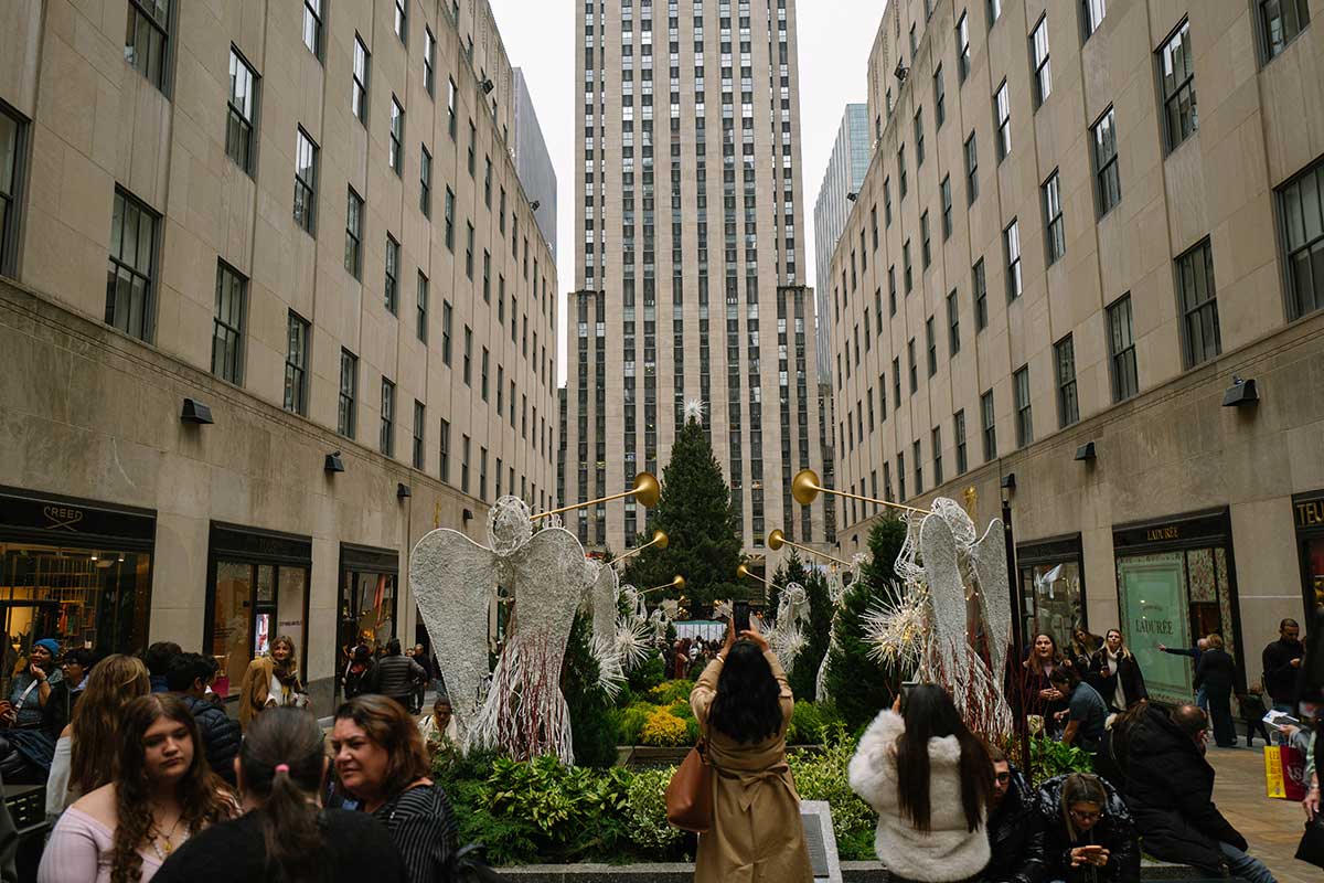 The Rockefeller Center Christmas Tree. Photo: 123nyc.org / Raman Shaunia
